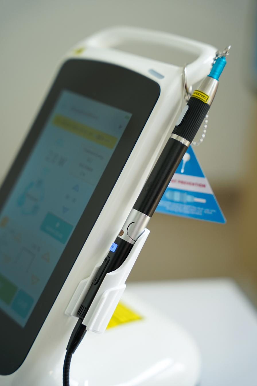 Handpiece laser dioda untuk metode Boss Combo Laser
